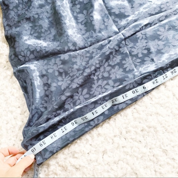 rag & bone Navy Astrid Floral Slip Midi Dress NWT - Picture 11 of 11